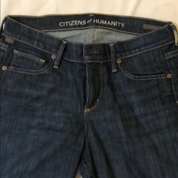 Citizens Elson mid-rise straight leg, dark jeans - Picture 5 of 7